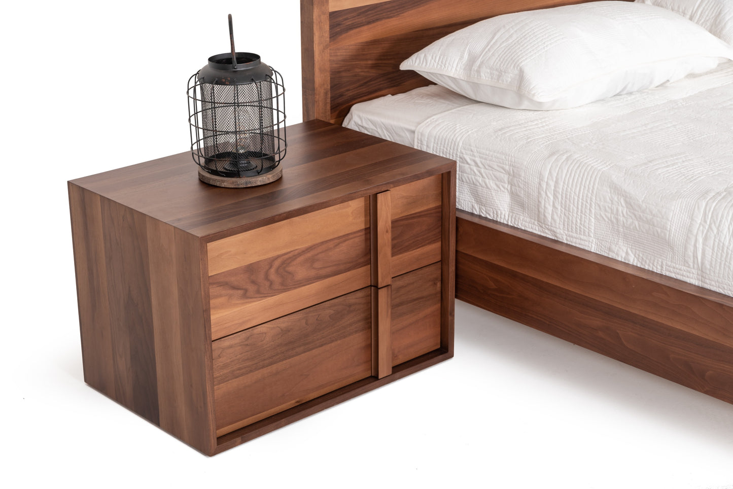 Nova Domus Berlin - Modern Walnut Bedroom Set