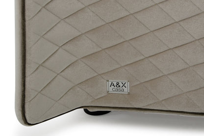 A&X Talin Modern Beige Fabric Sofa Set