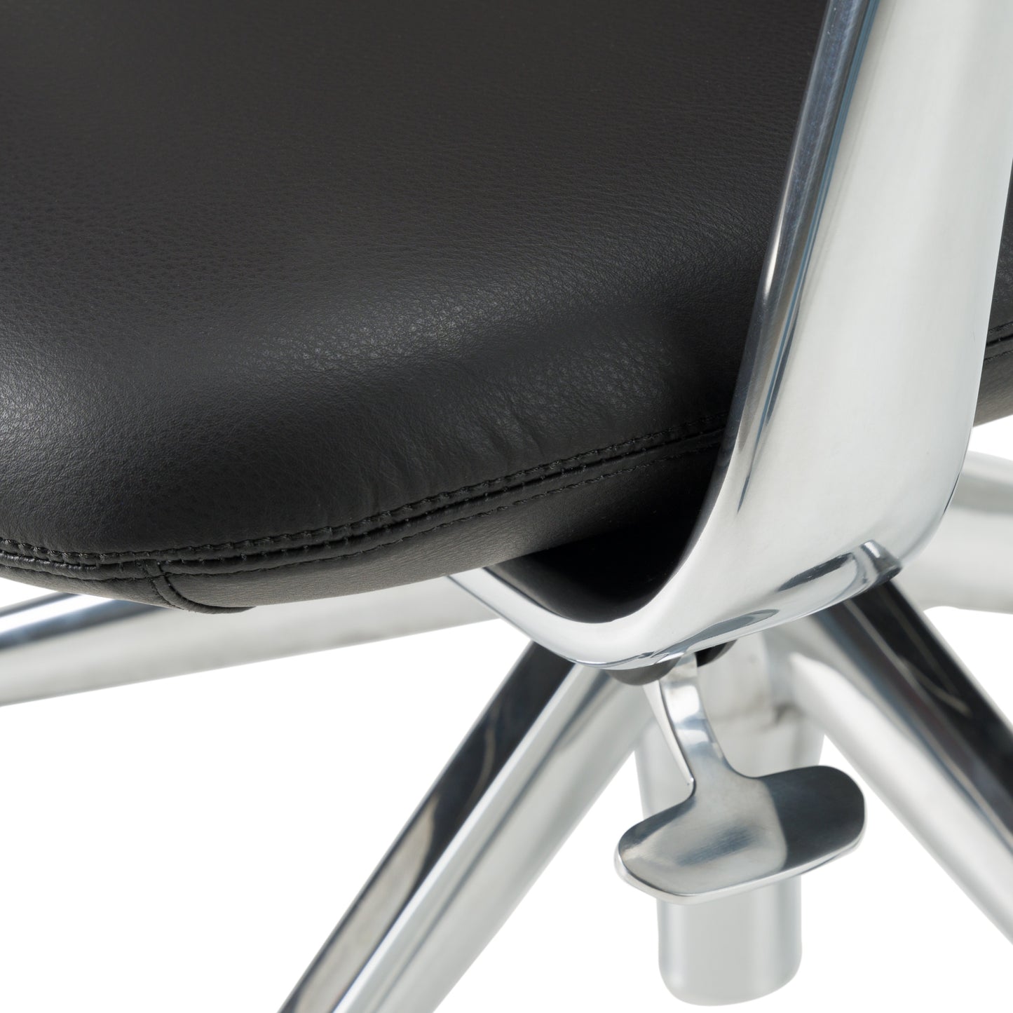 Modrest Clyne - Modern Black Vegan Leather Executive Office Chair