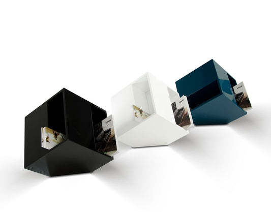Book Modern Blue Magazine Holder End Table