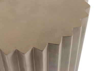 Modrest Evadale - Modern Grey Concrete End Table