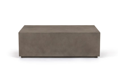 Modrest Fresno - Modern Grey Concrete Coffee Table