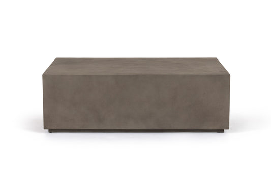 Modrest Fresno - Modern Grey Concrete Coffee Table