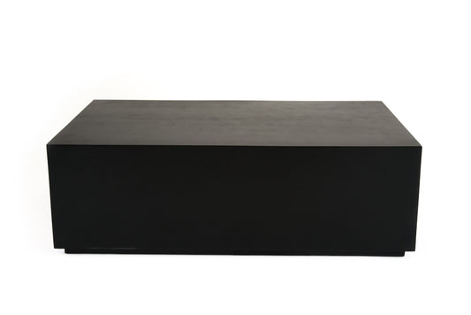 Modrest Fresno - Modern Black Concrete Coffee Table