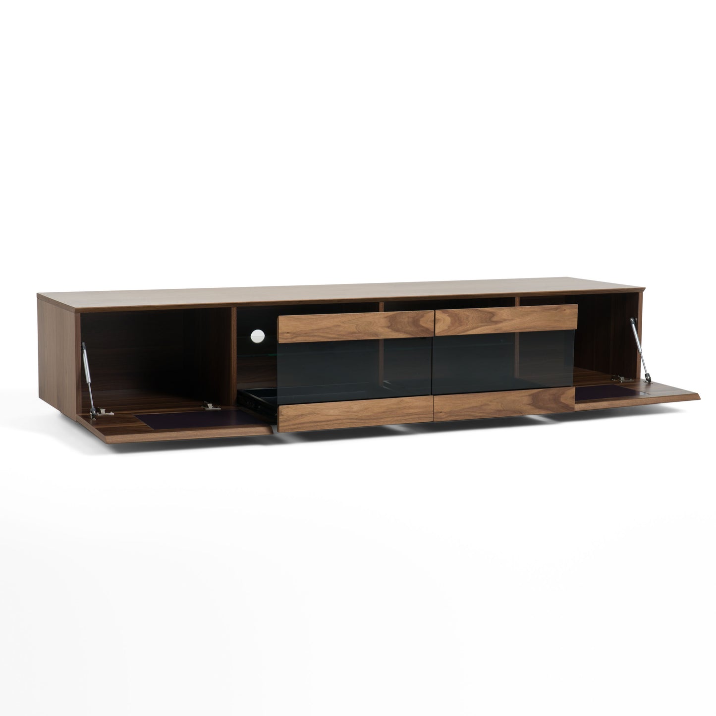 Modrest Frost - Modern Walnut TV Unit