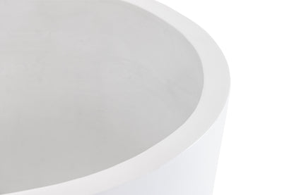 Modrest Goliad - Modern White Concrete Planters - Set of 3