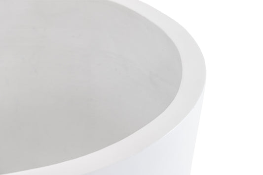 Modrest Goliad - Modern White Concrete Planters - Set of 3