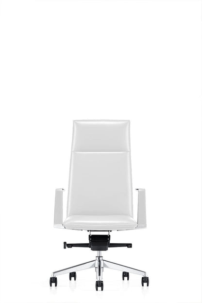 Modrest Gorsky - Modern White High Back Executive Office Chair