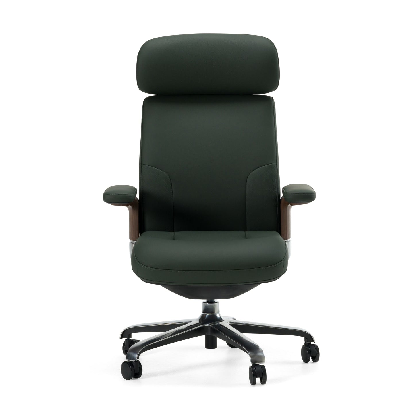 Modrest Johnson - Modern Green Leather Executive Office Chair