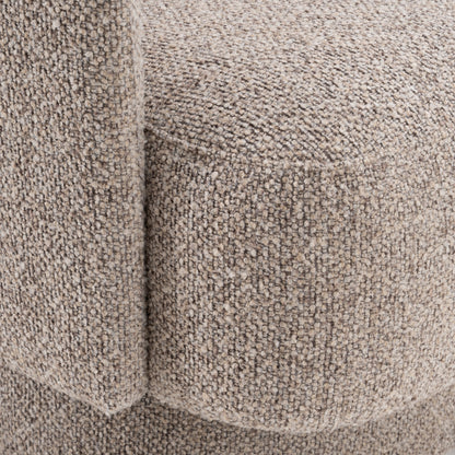 Divani Casa Johnny - Modern Brown Fabric Accent Chair