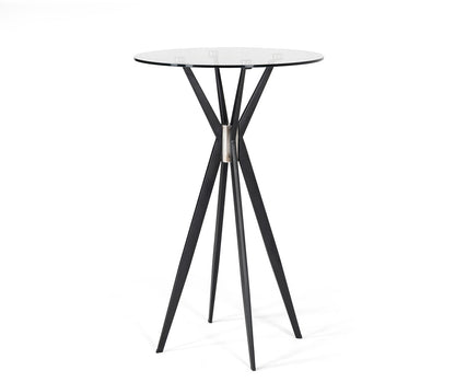 Modrest Kaitlyn - Modern Black Bar Table