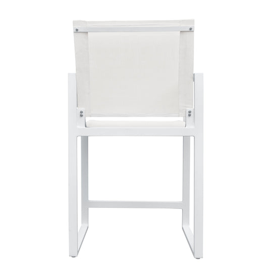 Renava Kayak - Modern White Outdoor Counter Stool