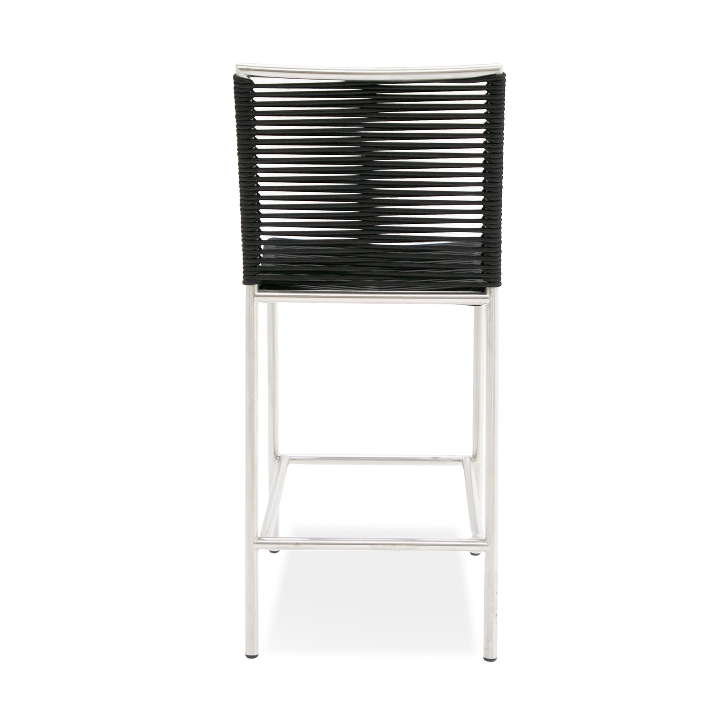Modrest Lathrop - Modern Outdoor Black Counter Stool