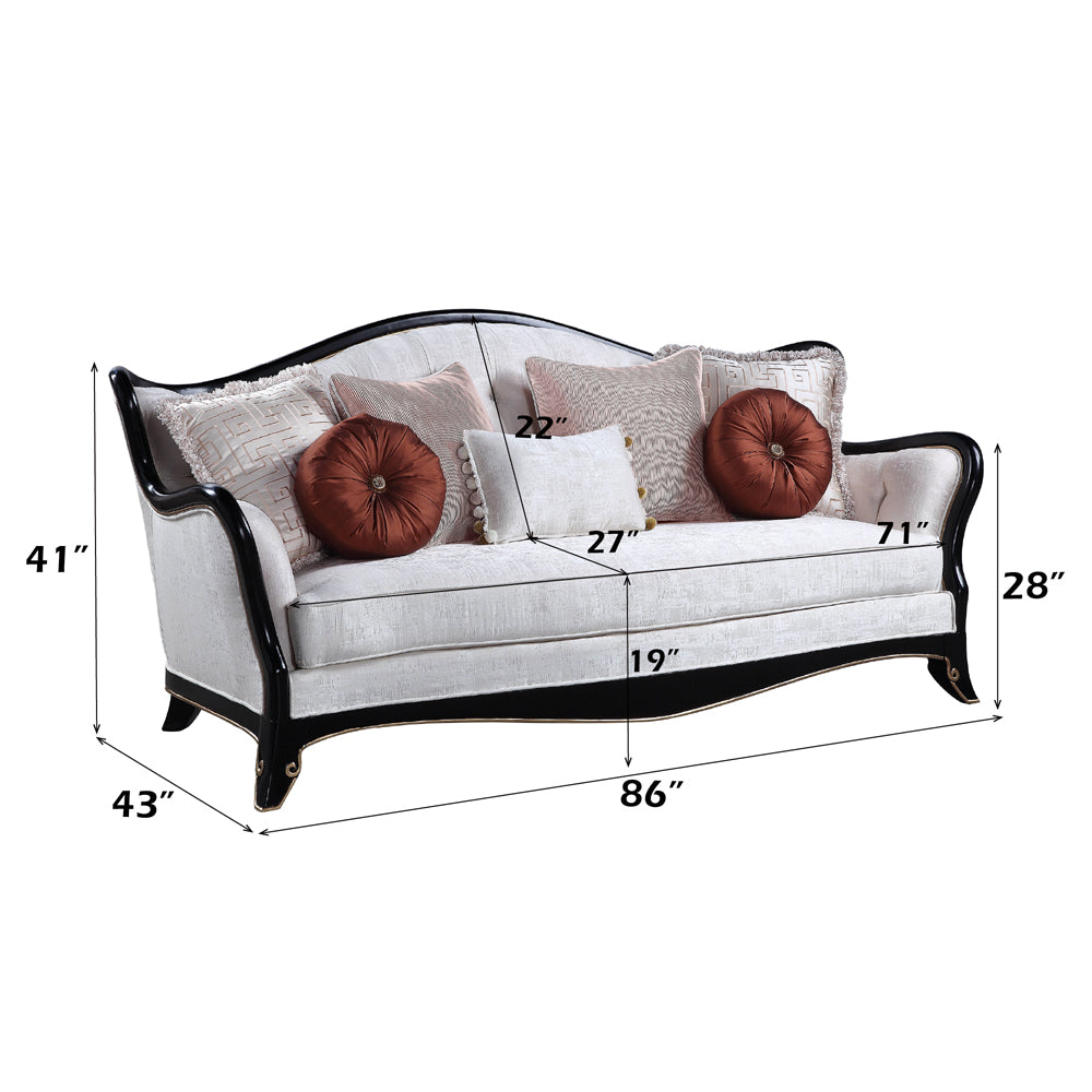 Nurmive Sofa W/7 Pillows