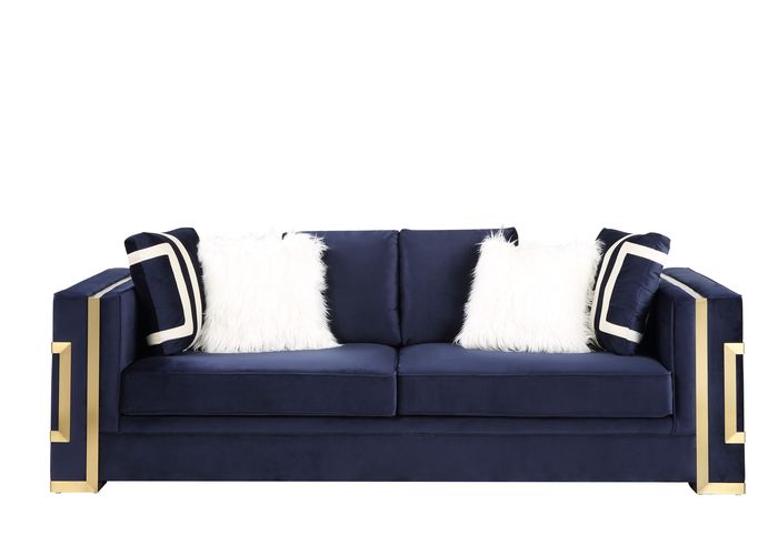 Virrux Sofa W/6 Pillows