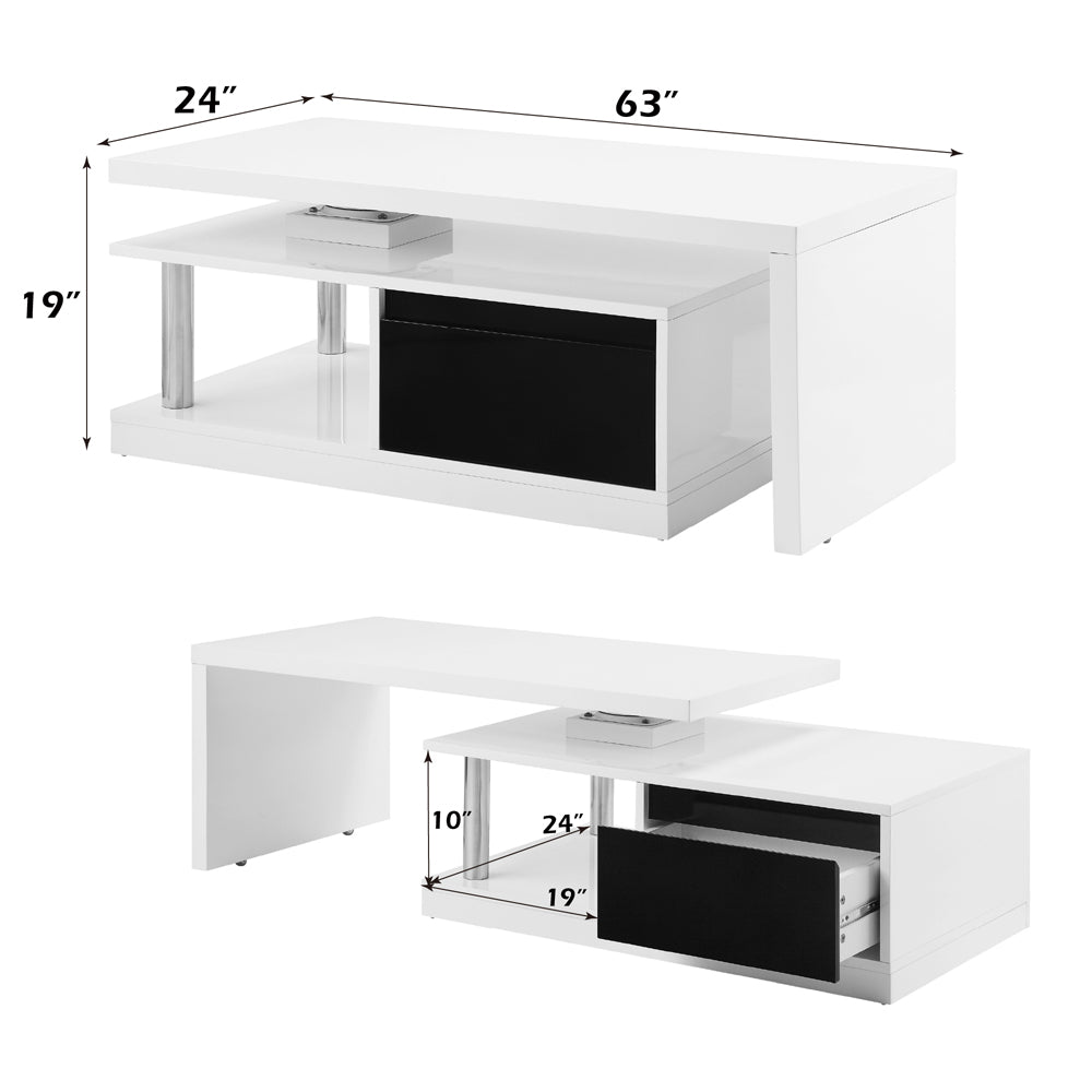 Buck II Coffee Table W/Swivel Top