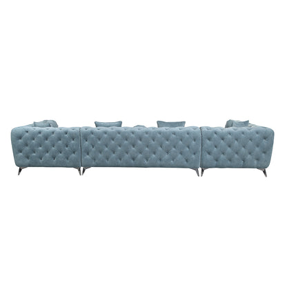 Zerah Sectional Sofa W/7 Pillows