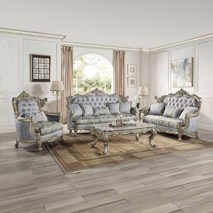 Miliani Coffee Table W/Marble Top