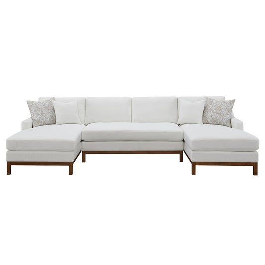 Valiant Sectional Sofa W/4 Pillows