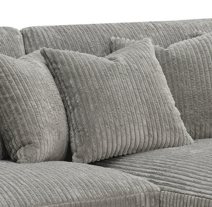 Tavia Reversible Sectional Sofa W/6 Pillows