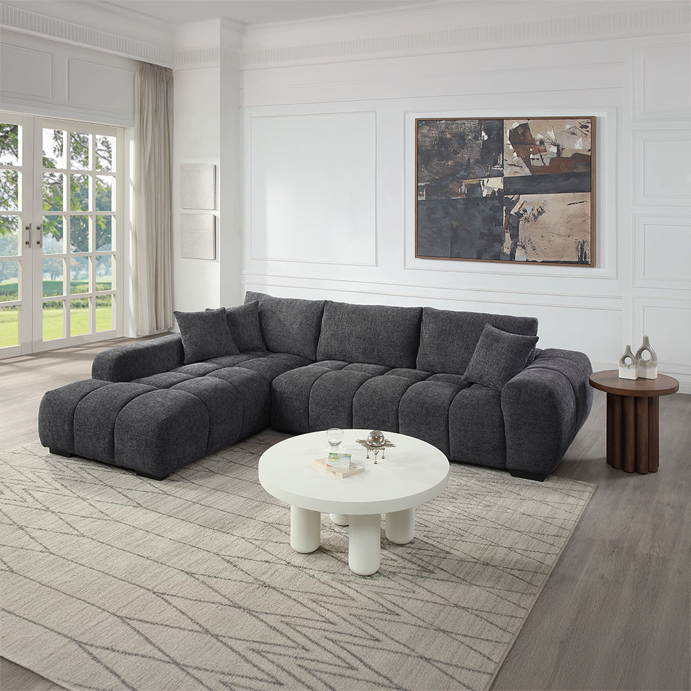 Chosen Sectional Sofa w/3 Pillows