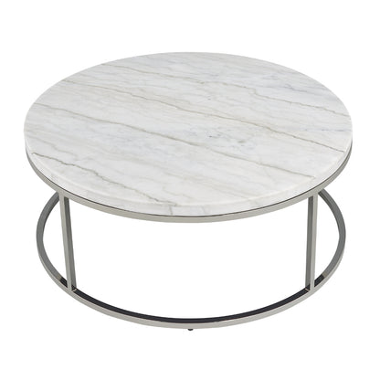 Zaidee COFFEE TABLE W/MARBLE