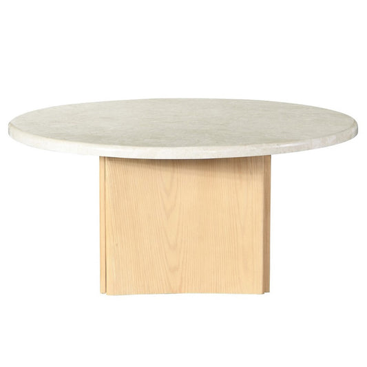Qwin Coffee Table W/Marble Top