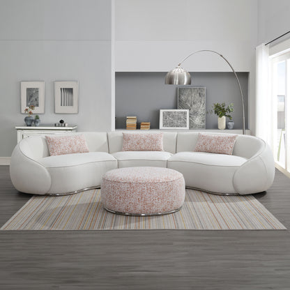 Sahara Sectional Sofa W/3 Pillows