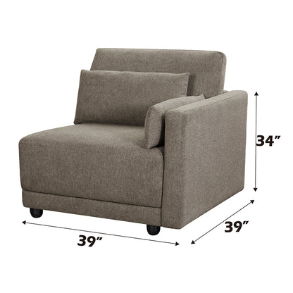 Rylie Modular - Right Facing Chair w/2 Pillows