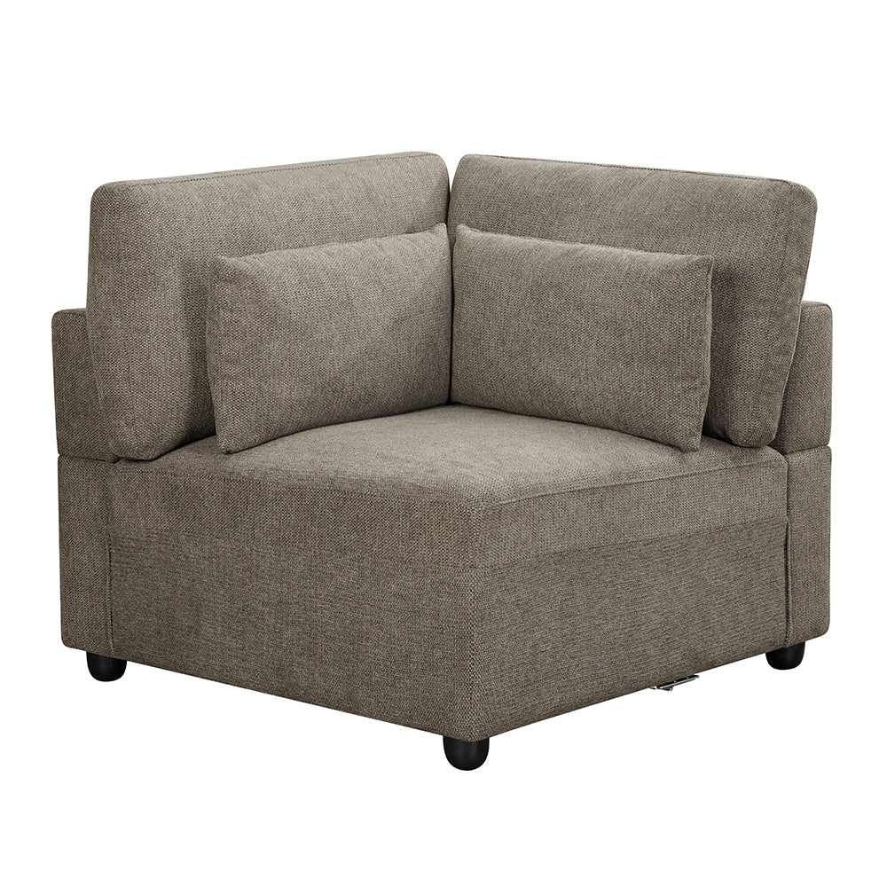 Rylie Modular - Wedge w/3 Pillows