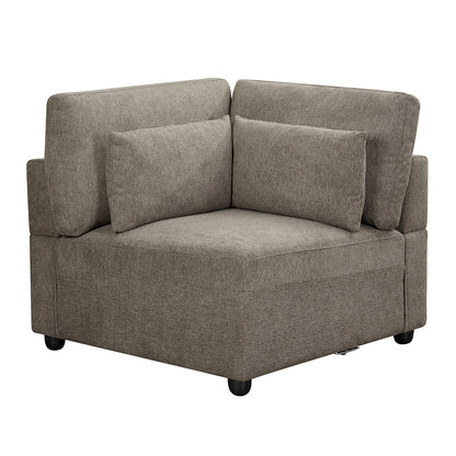 Rylie Modular - Wedge w/3 Pillows