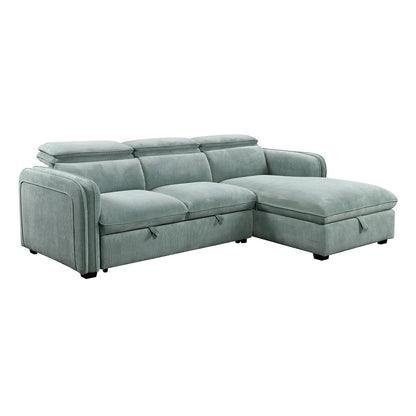 Zavala Sectional Sofa W/Sleeper & Storage