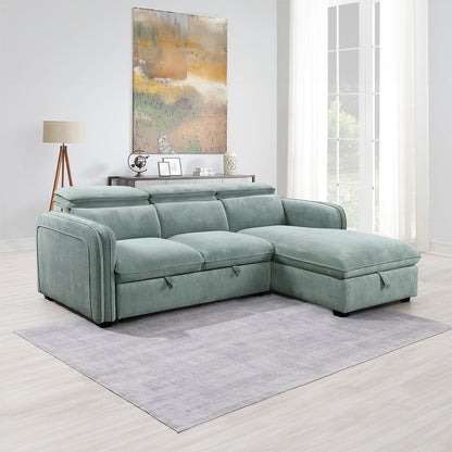 Zavala Sectional Sofa W/Sleeper & Storage