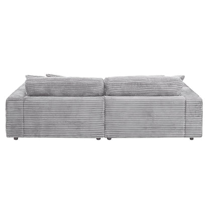 Hilde Sectional Sofa w/4 Pillows