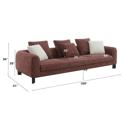 Mardi Sofa w/3 Pillows