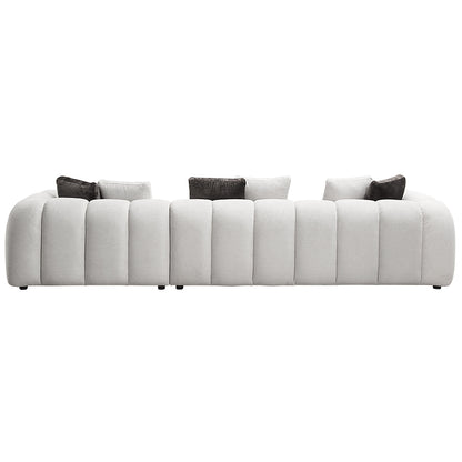 Manilla Sectional Sofa w/8 Pillows