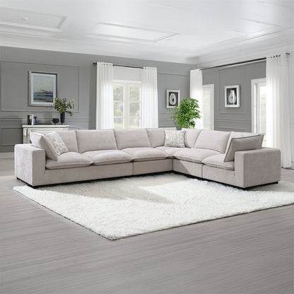 Marisa Modular Left Facing Loveseat w/2 Pillows