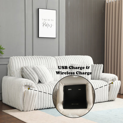Jaya Power Motion Sofa w/Sleeper & USB Port