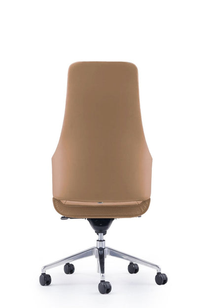 Modrest Merlo - Modern Brown High Back Executive Office Chair