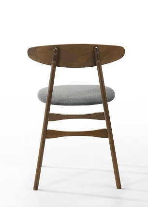 Modrest Castiano - Modern Grey Side Dining Chair (Set of 2)
