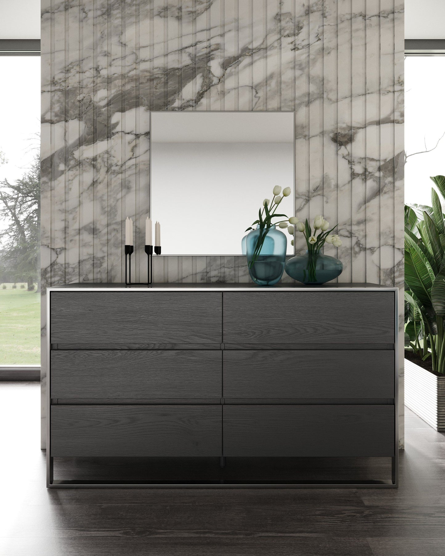Modrest Jolene - Modern Grey Bedroom Set