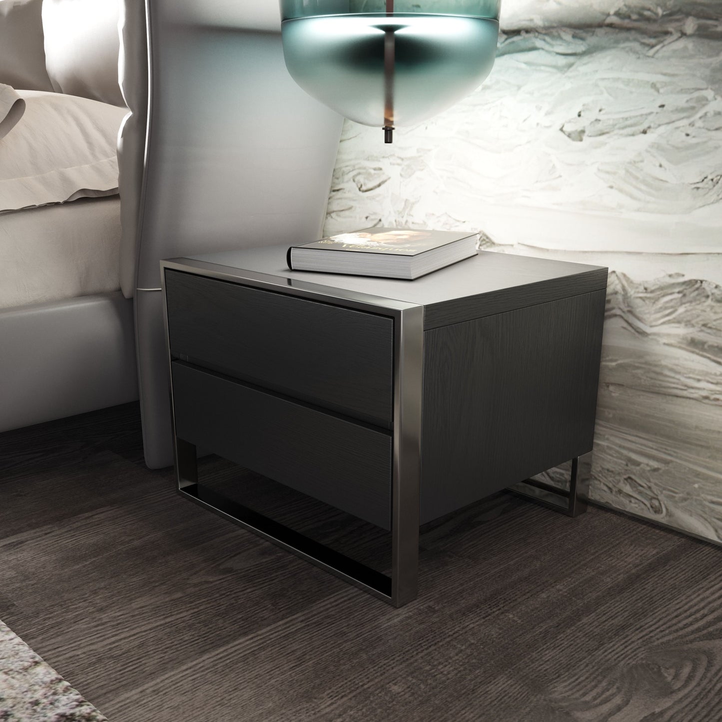 Modrest Jolene - Modern Grey Bedroom Set