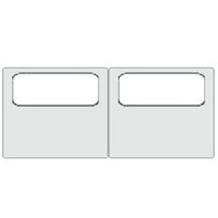 Divani Casa Mondo - Modern Modular Beige Fabric Sectional Sofa-2-Piece Sectional