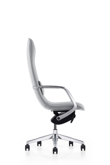 Modrest Nadella - Modern Grey High Back Executive Office Chair