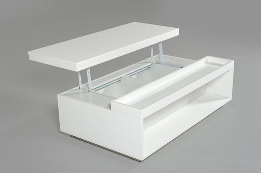 Nancy Modern White Coffee Table