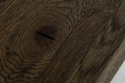 Modrest Renzo Modern Oak & Concrete 118" Dining Table