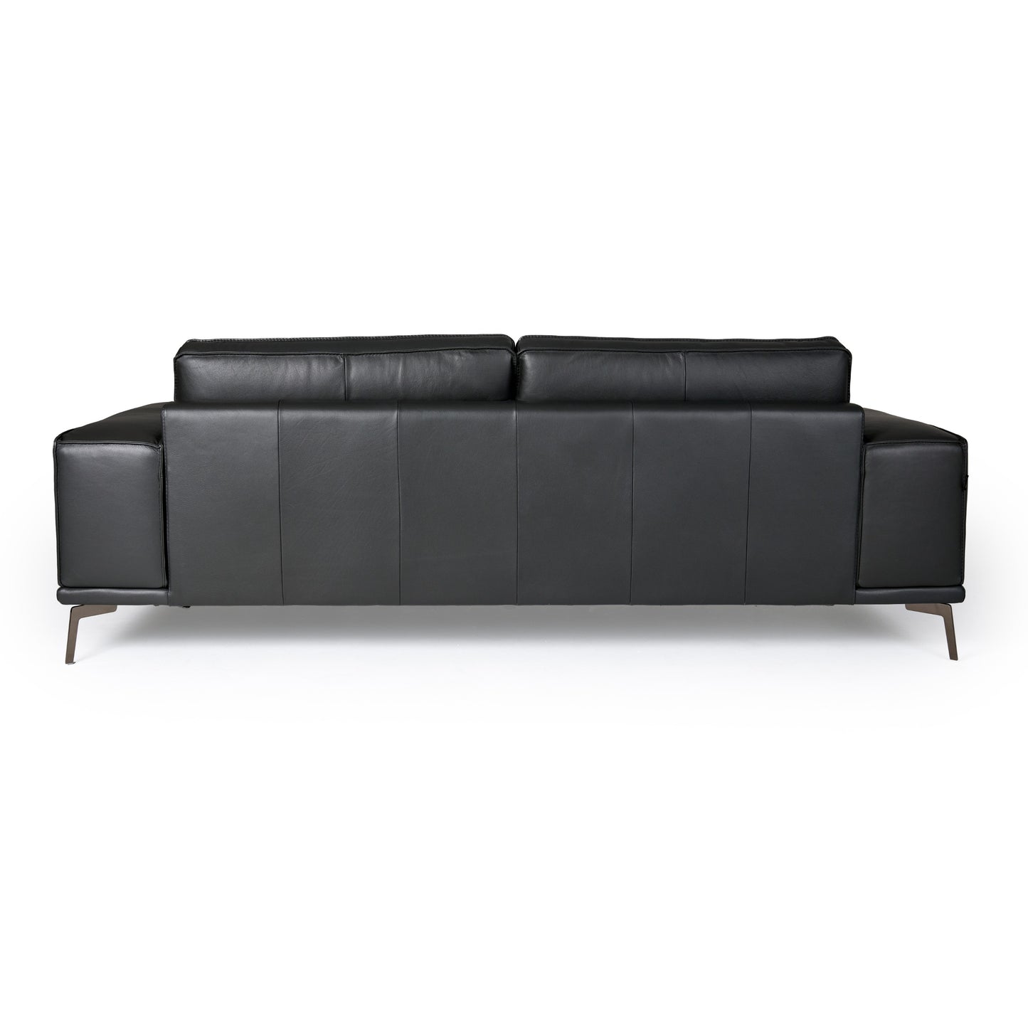 Lamod Italia Soho - Italian Grey Nirvana Fume Leather Sofa