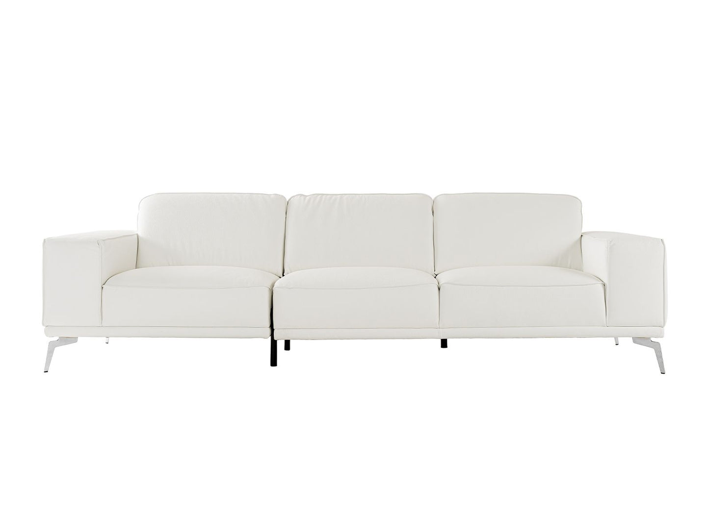Lamod Italia Soho - Italian White Leather Sofa