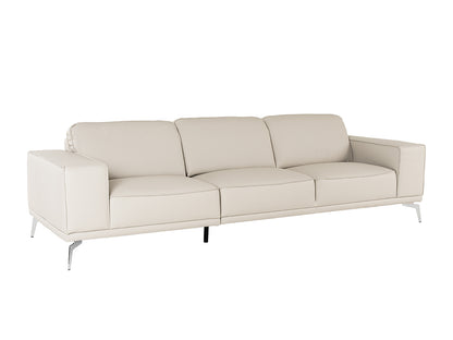 Lamod Italia Soho -  Italian Grey Leather Sofa