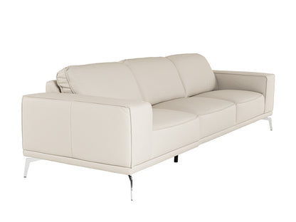 Lamod Italia Soho -  Italian Grey Leather Sofa